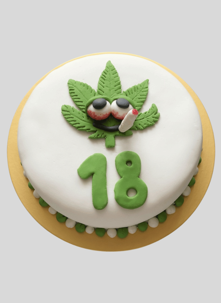 Alluring Cannabis Cake