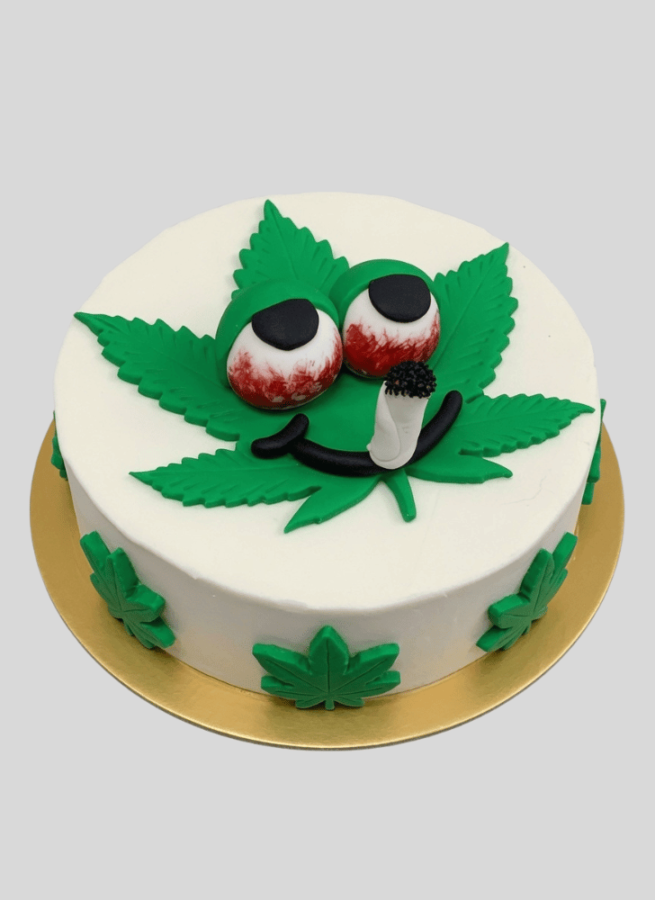 Appealing Cannabis Cake