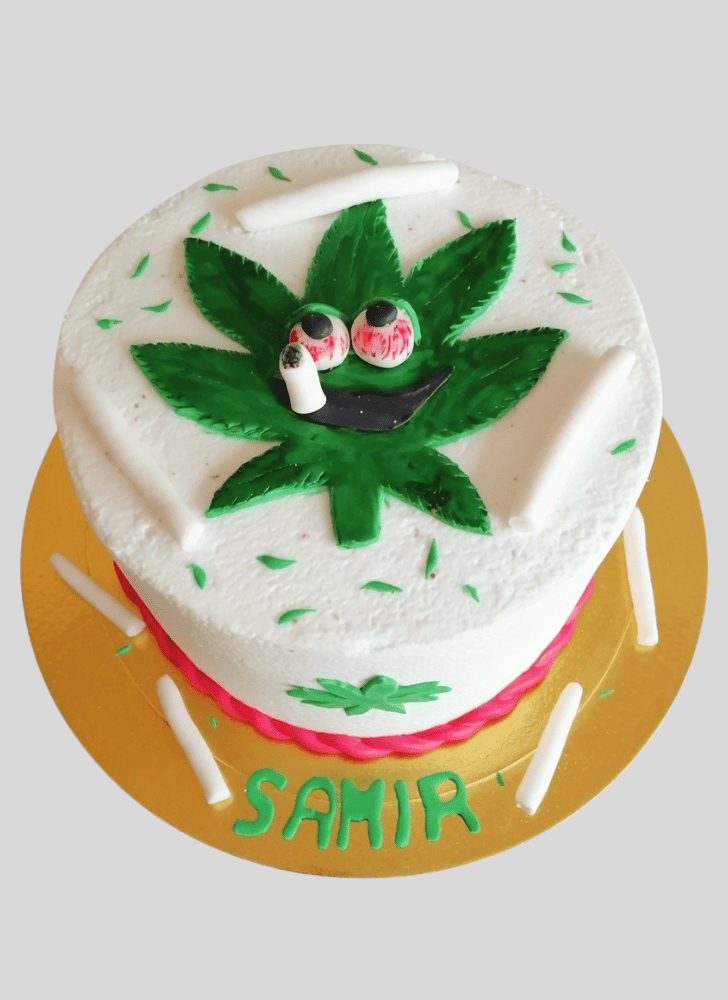 Bewitching Cannabis Cake