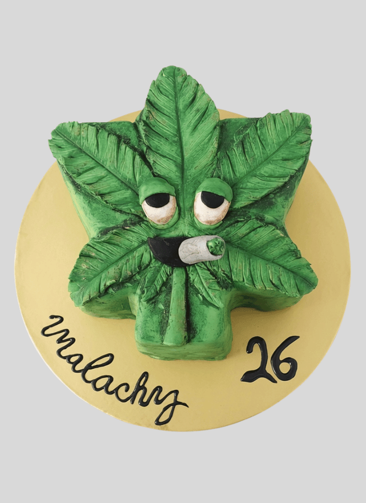 Enticing Cannabis Cake