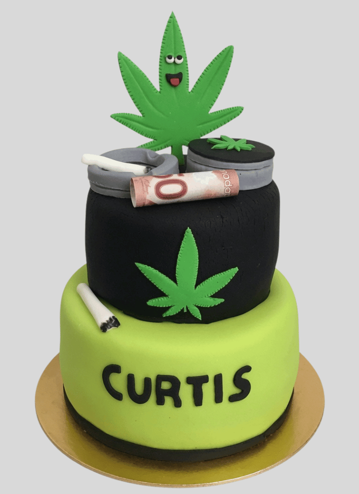 Exquisite Cannabis Cake