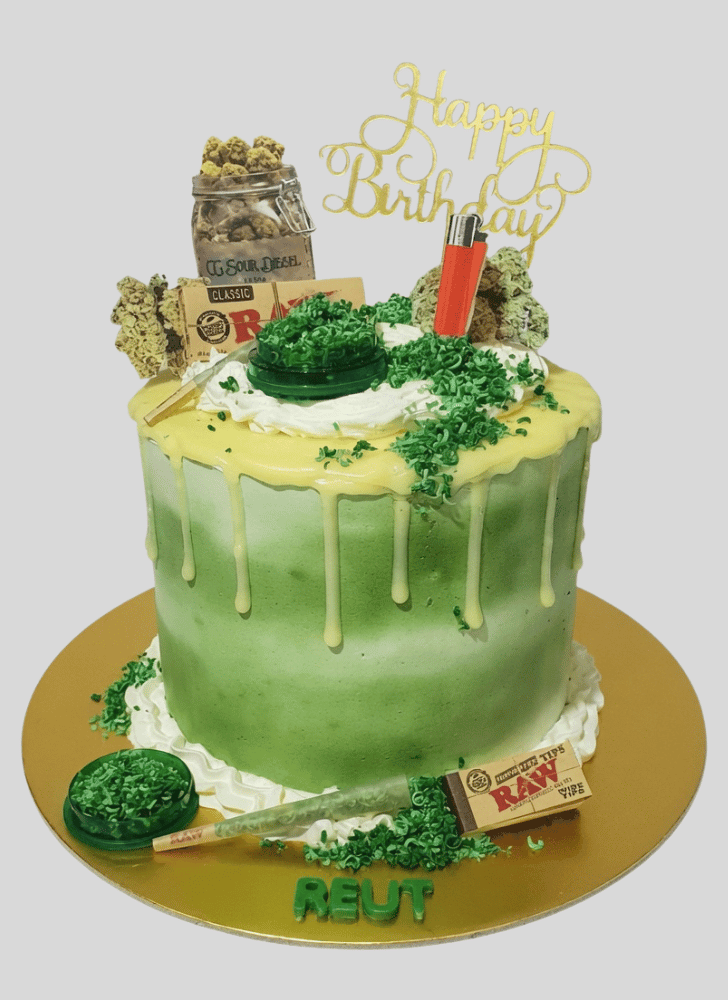 Good Looking Cannabis Cake