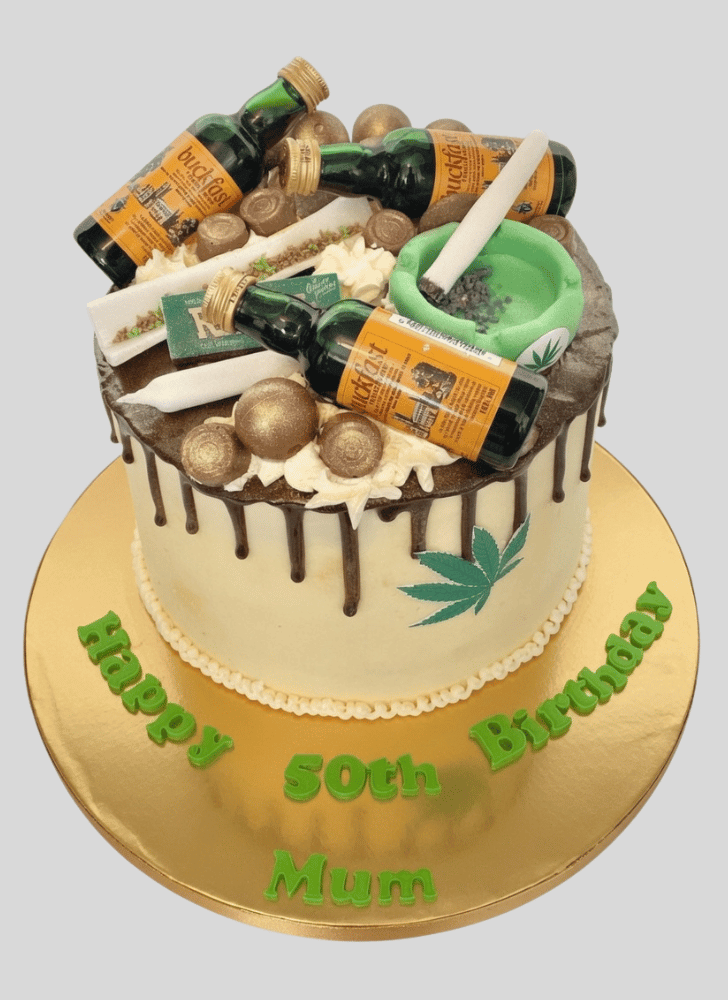 Gorgeous Cannabis Cake