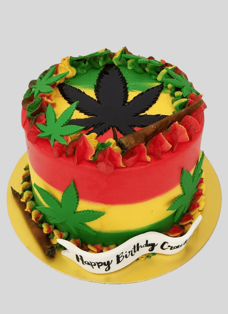 Handsome Cannabis Cake