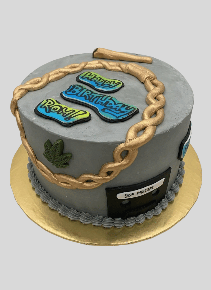 Pretty Cannabis Cake