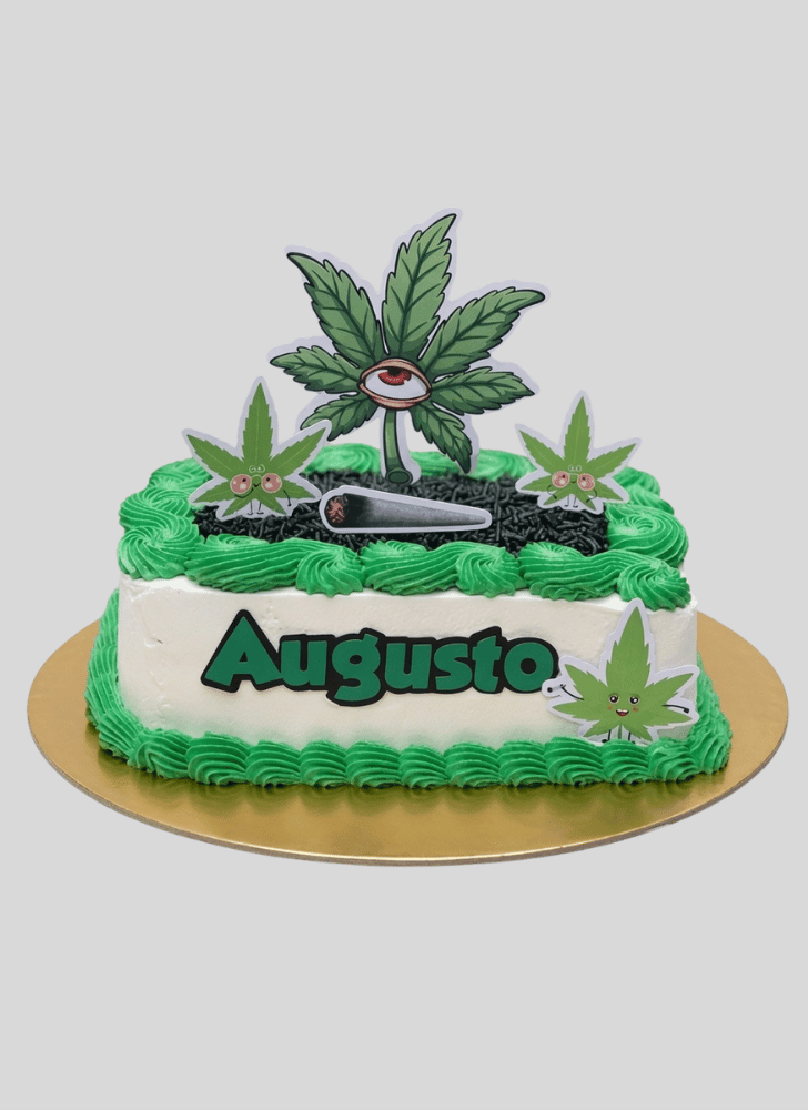 Ravishing Cannabis Cake