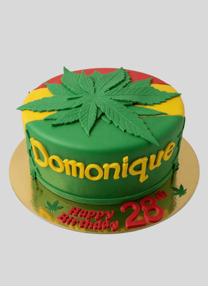 Resplendent Cannabis Cake