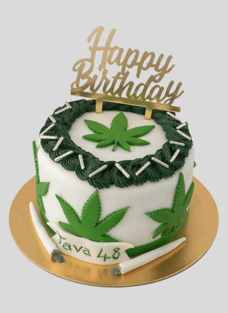 Stunning Cannabis Cake
