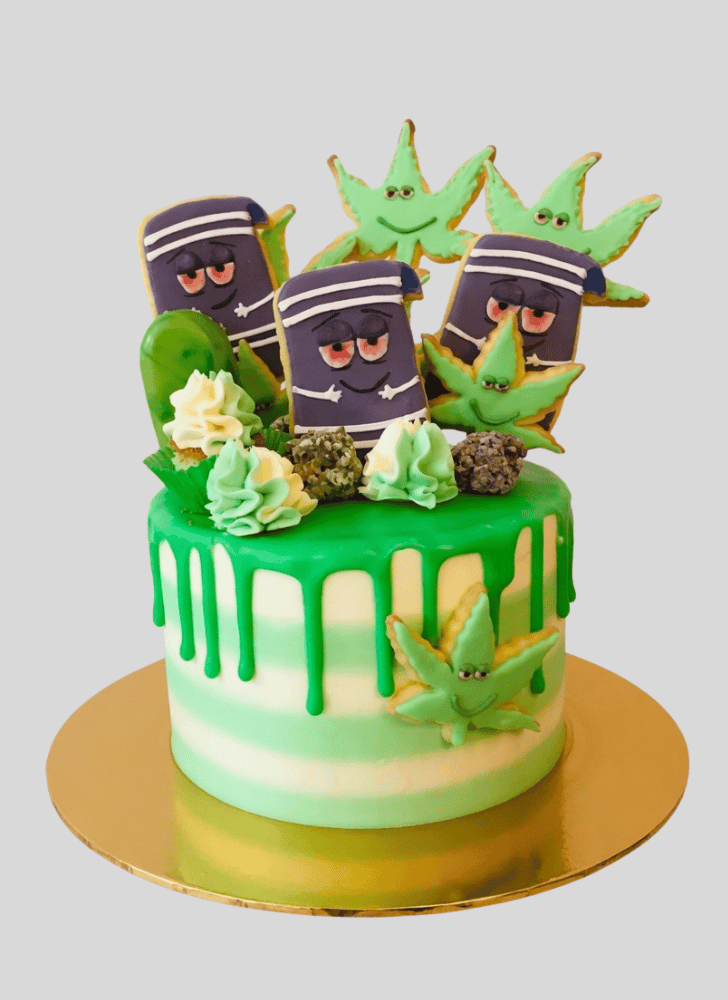 Superb Cannabis Cake