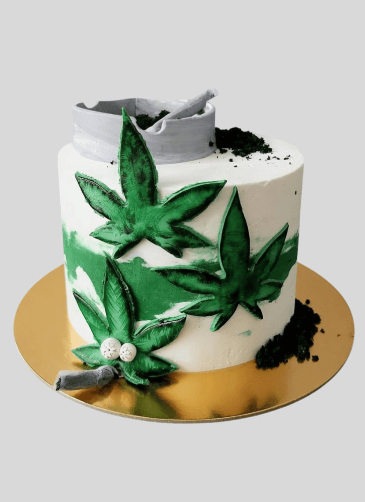 Wonderful Cannabis Cake Design
