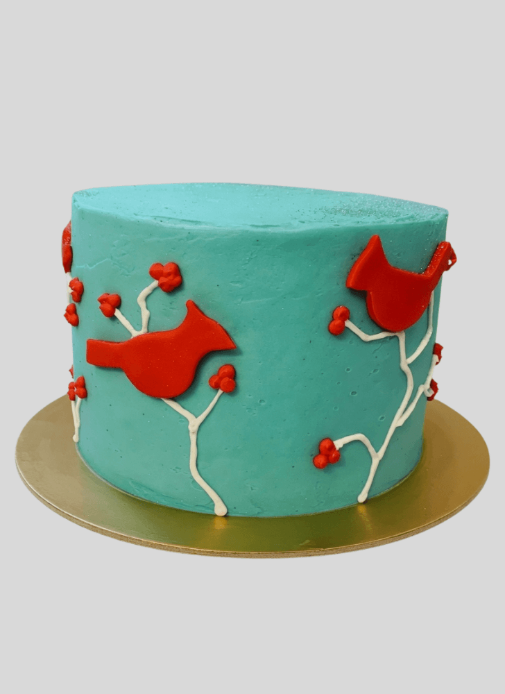 Admirable Cardinal Cake Design