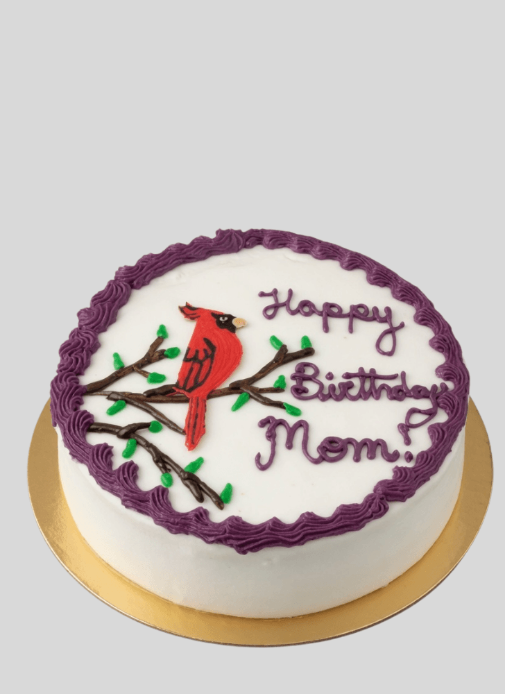 Bewitching Cardinal Cake