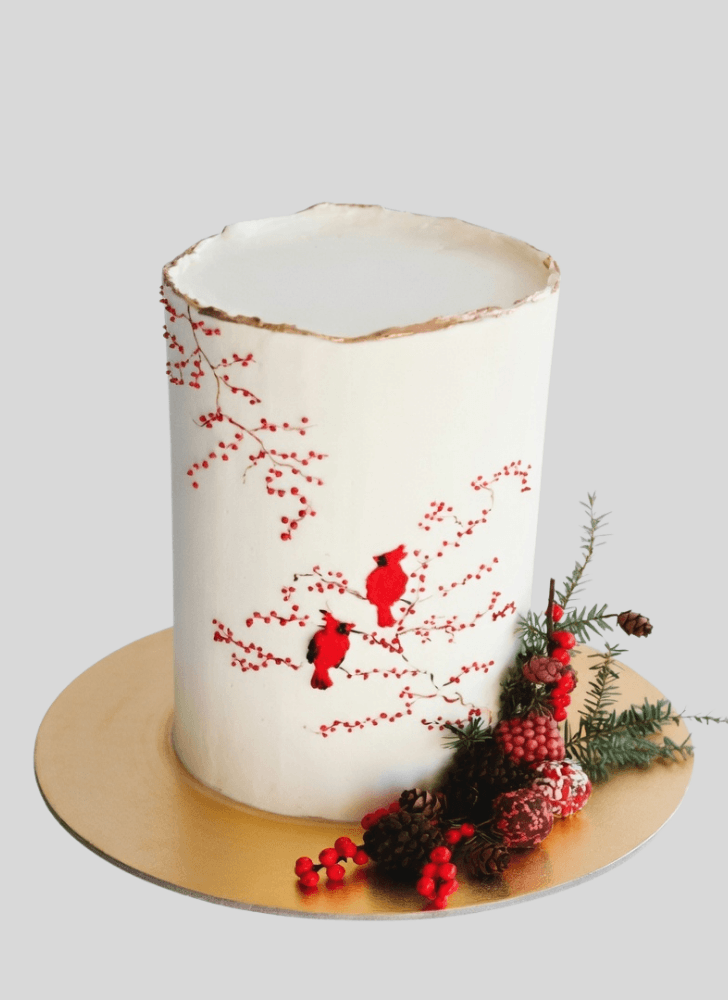 Enthralling Cardinal Cake
