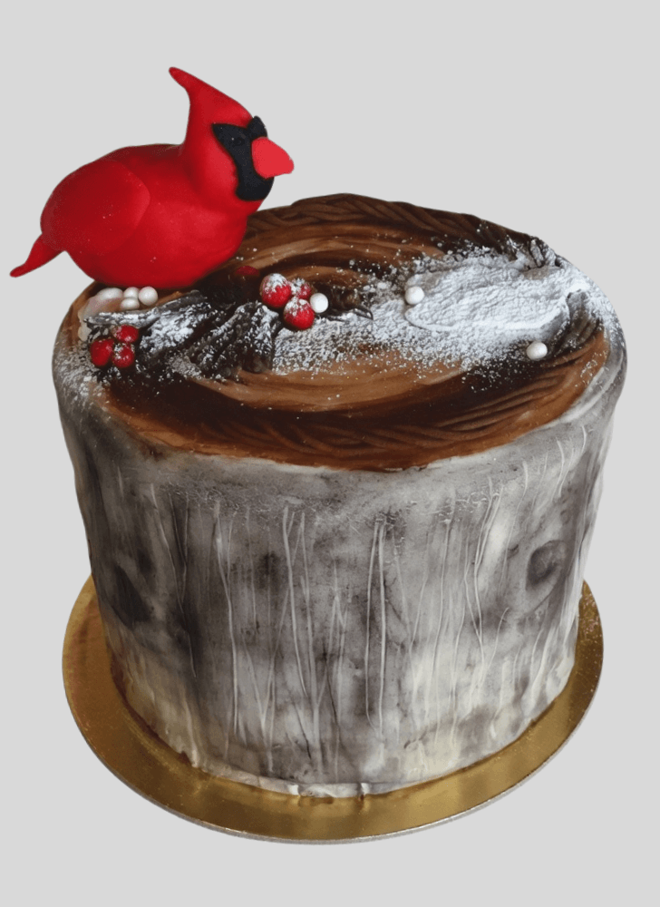 Excellent Cardinal Cake