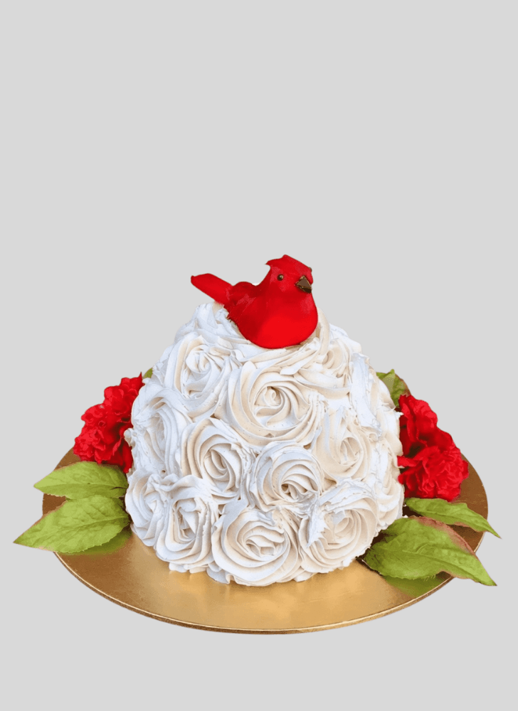 Fine Cardinal Cake