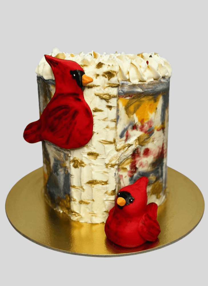 Magnetic Cardinal Cake
