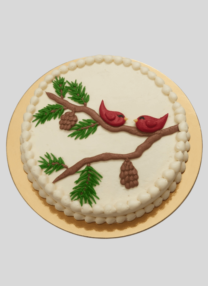 Magnificent Cardinal Cake