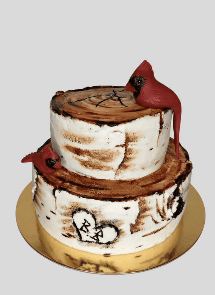 Wonderful Cardinal Cake Design