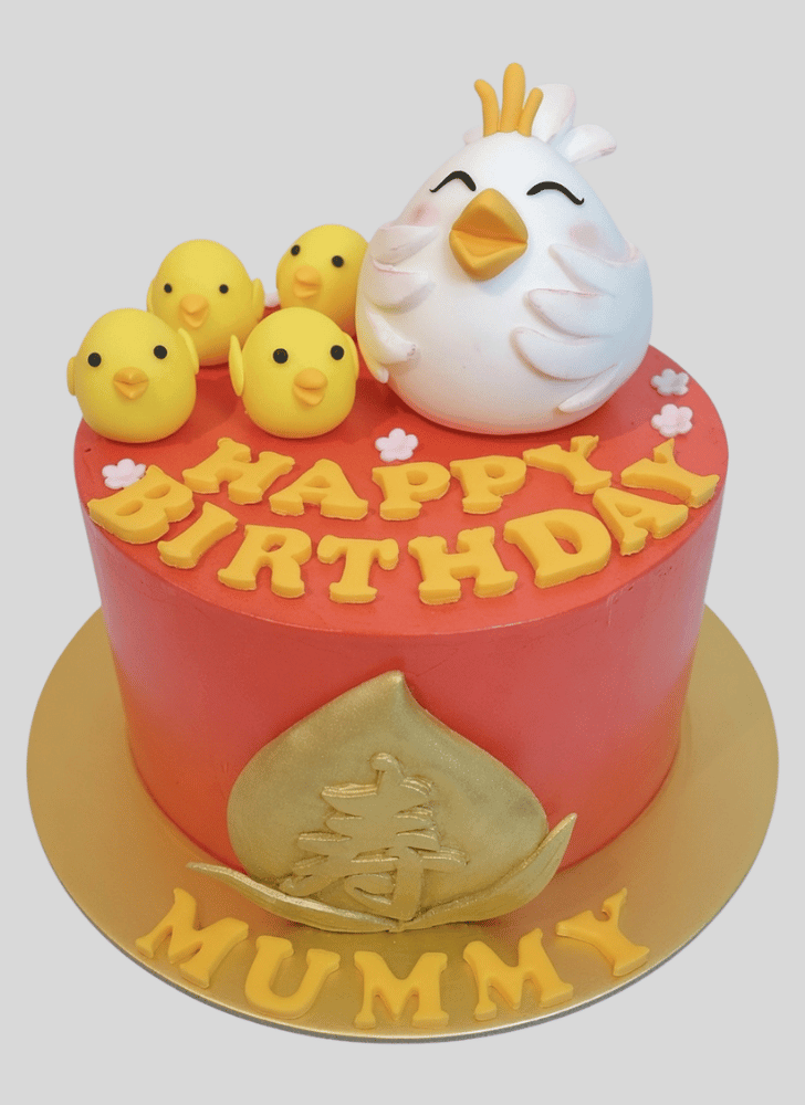 Cute Chicken Cake