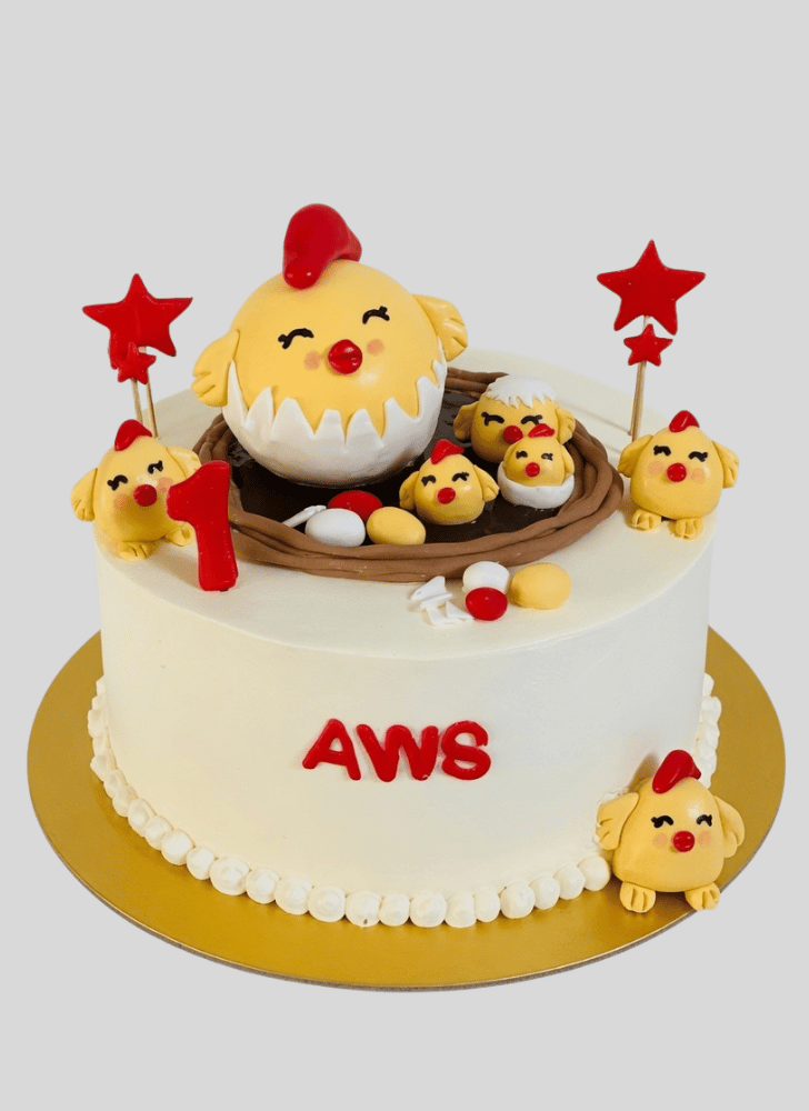Enthralling Chicken Cake