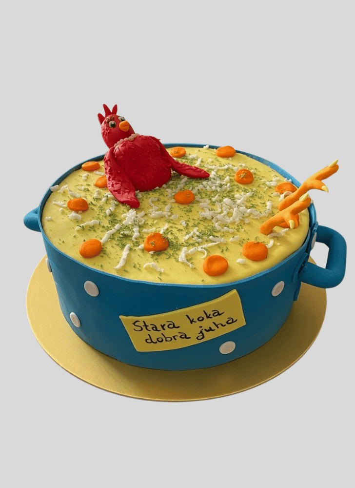 Good Looking Chicken Cake