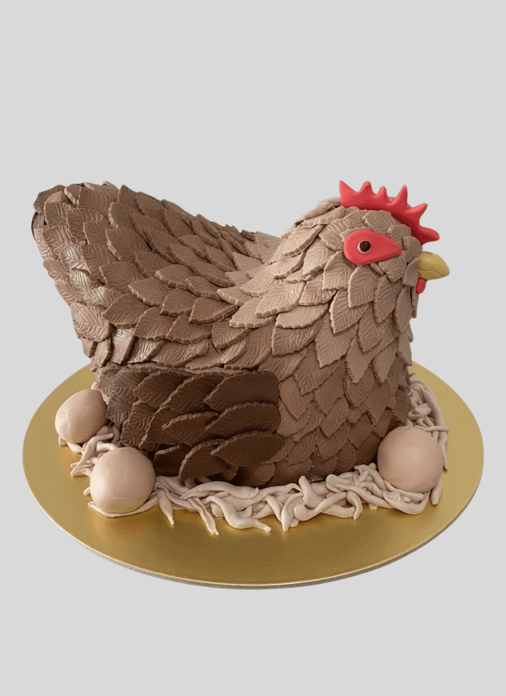 Inviting Chicken Cake
