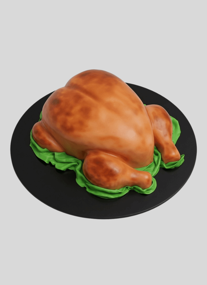 Resplendent Chicken Cake