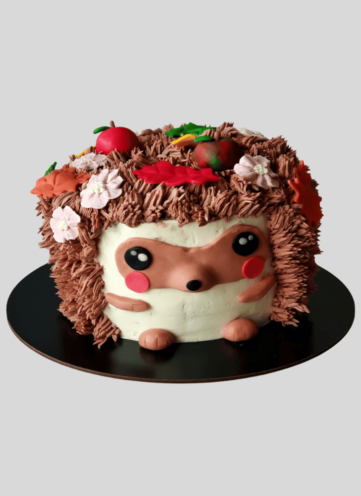 Captivating Hedgehog Cake