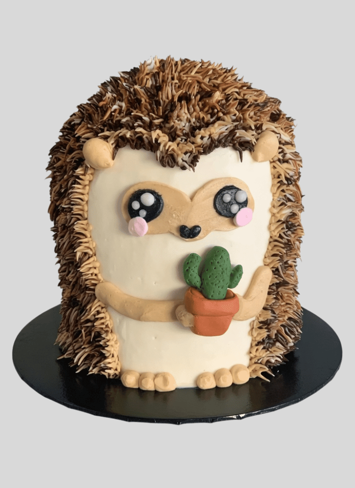 Enticing Hedgehog Cake