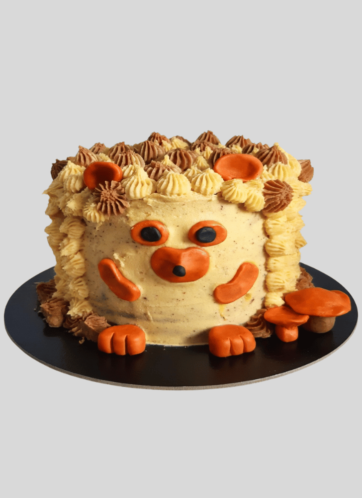 Fascinating Hedgehog Cake