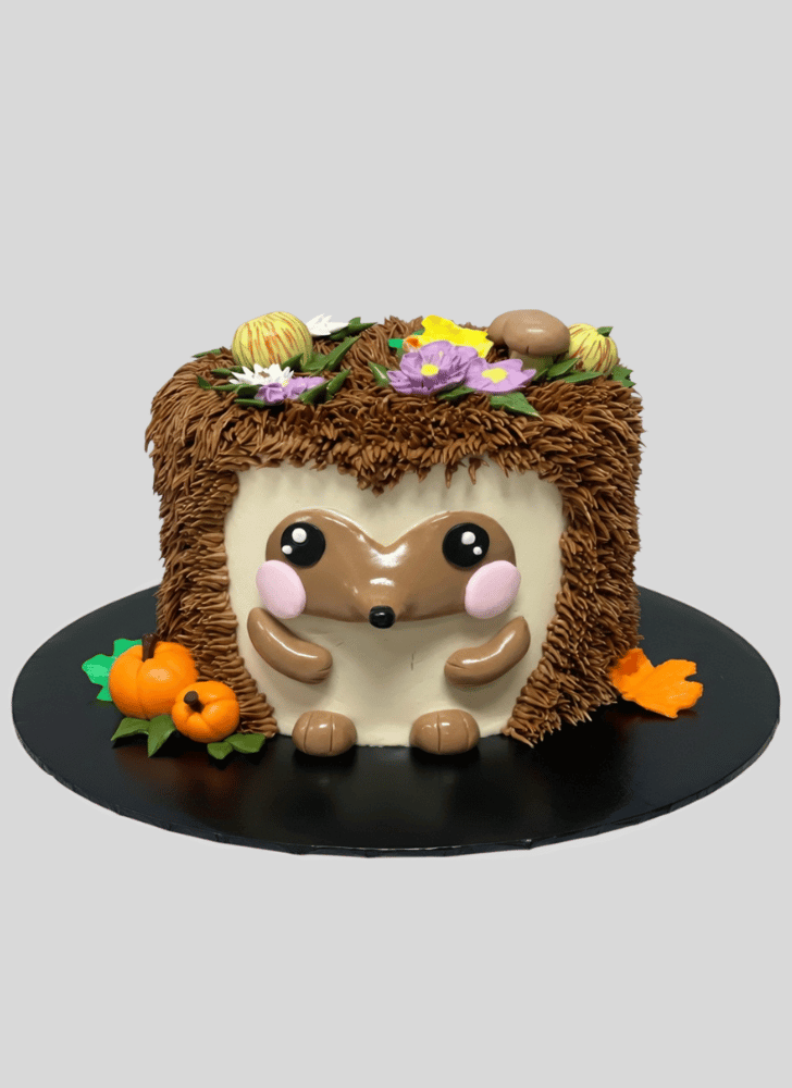 Fetching Hedgehog Cake