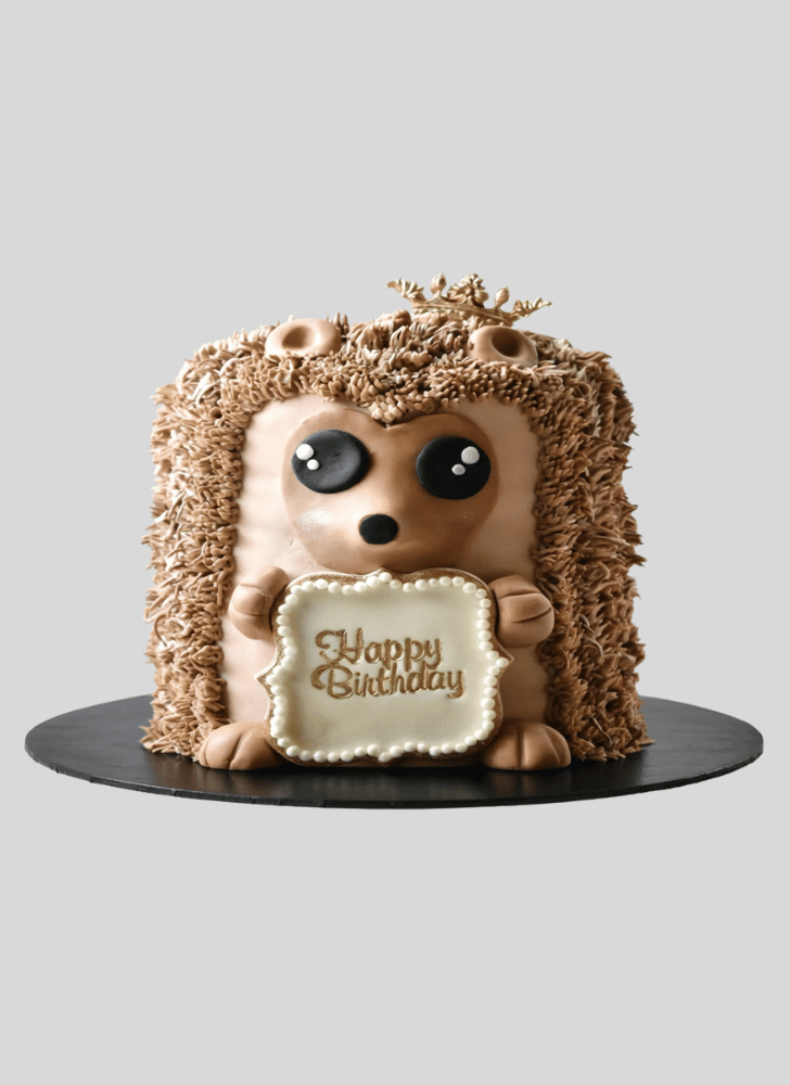 Gorgeous Hedgehog Cake