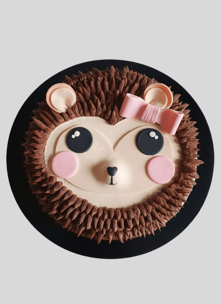 Graceful Hedgehog Cake