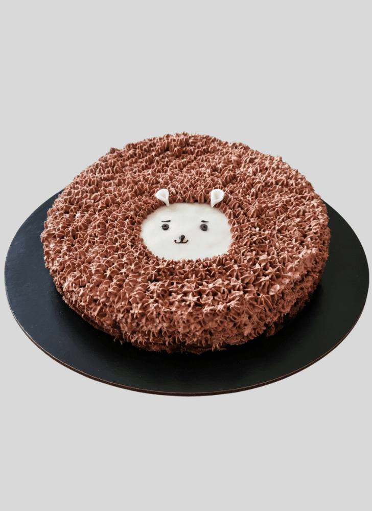 Pretty Hedgehog Cake