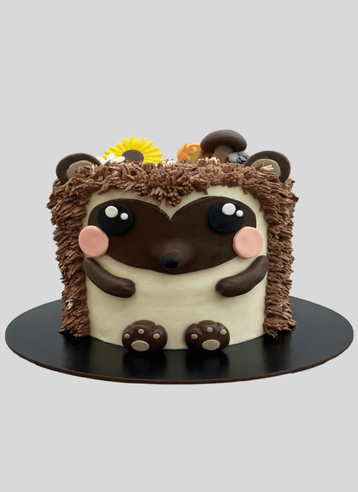 Refined Hedgehog Cake