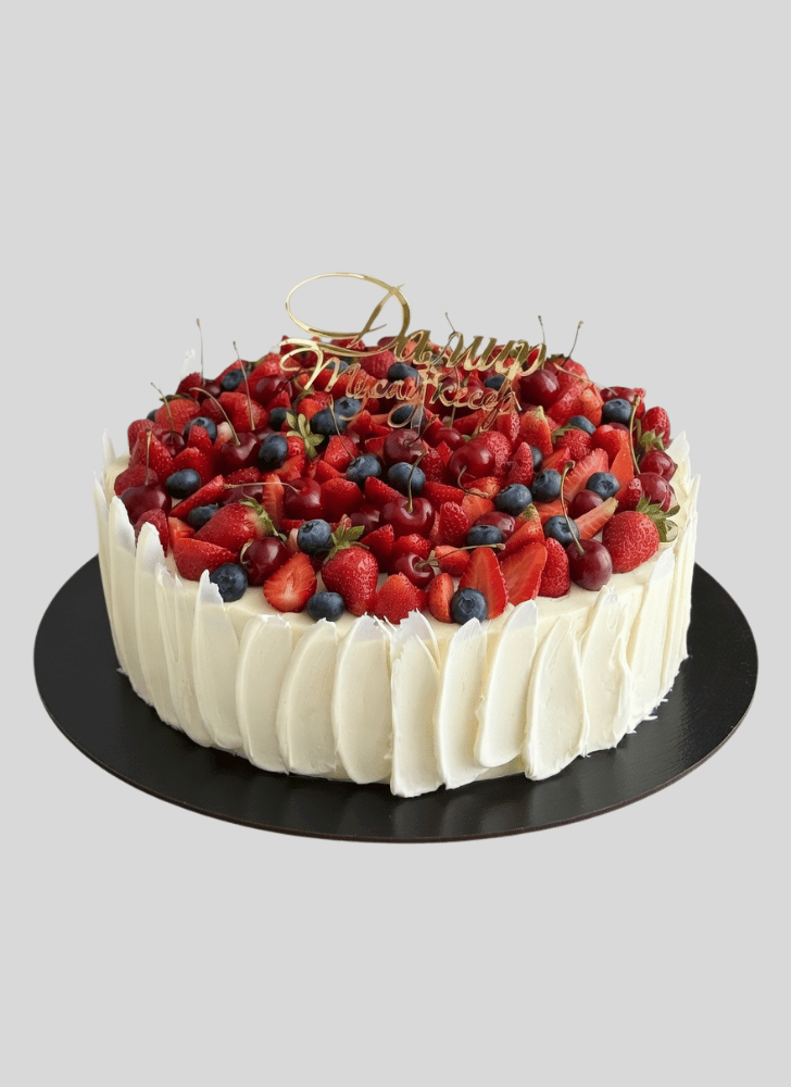 Appealing Mixed Cake