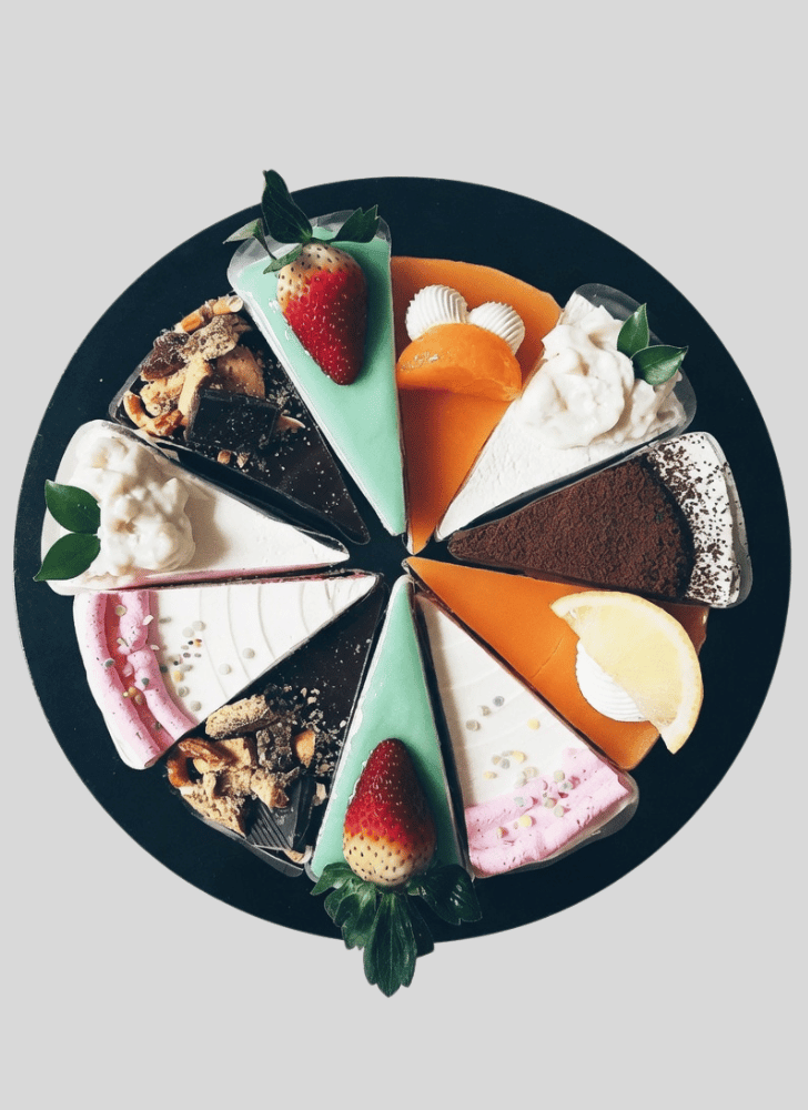 Charming Mixed Cake