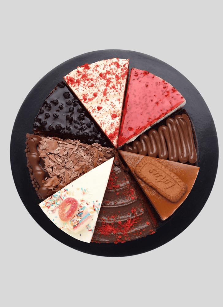 Enticing Mixed Cake
