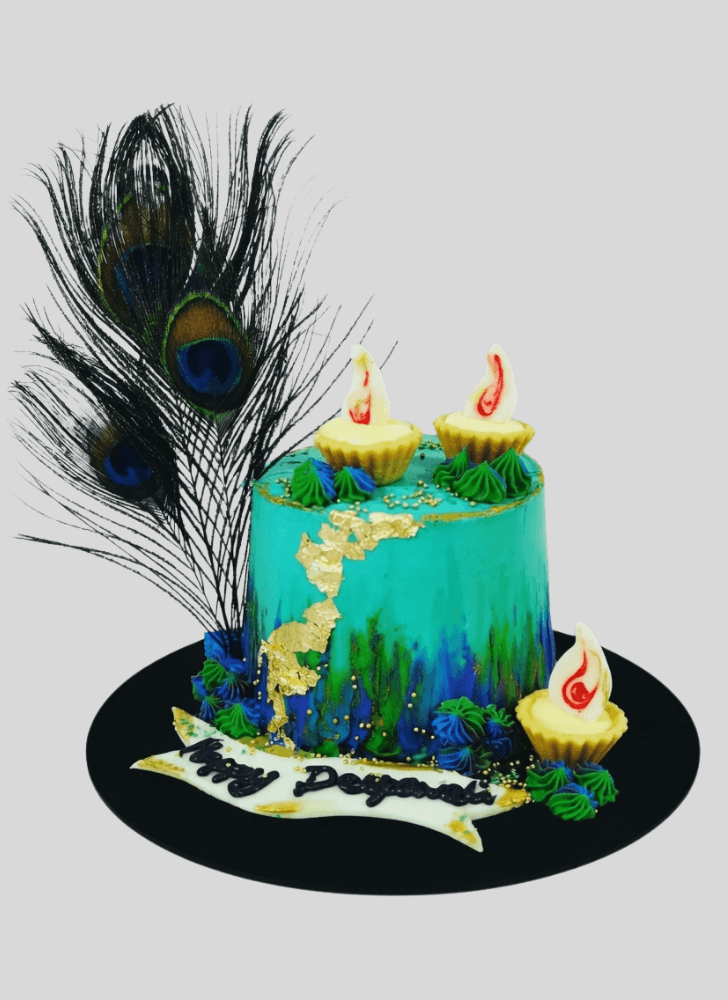 Cute Peacock Cake