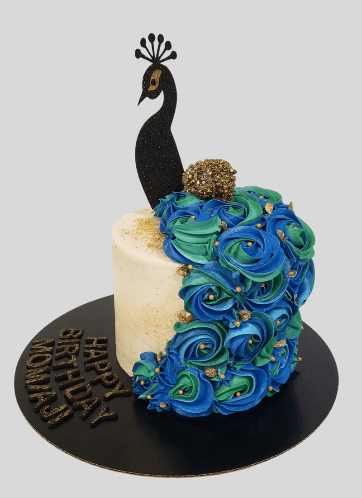 Fair Peacock Cake