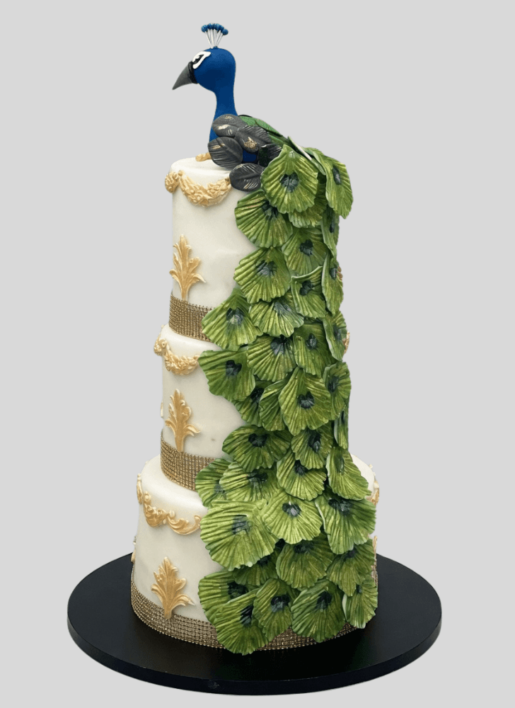 Fine Peacock Cake