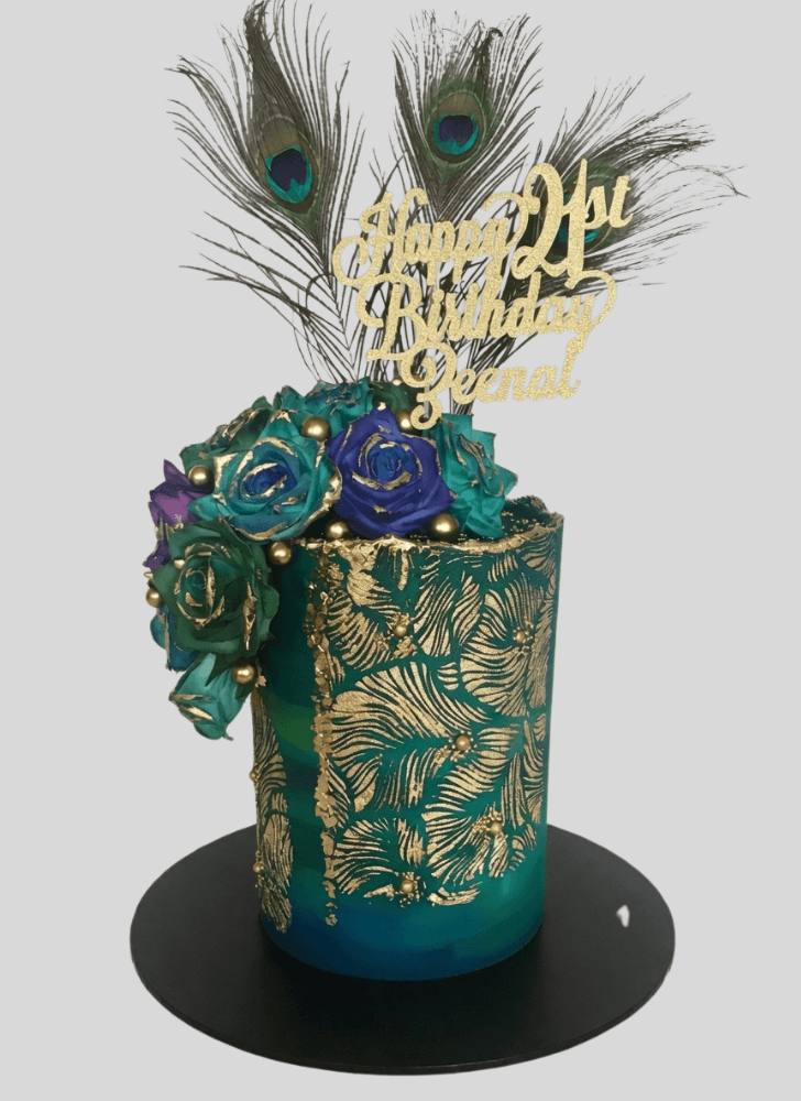 Magnificent Peacock Cake