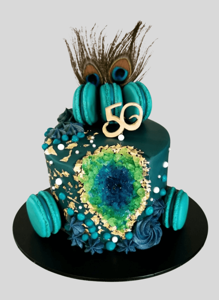 Nice Peacock Cake