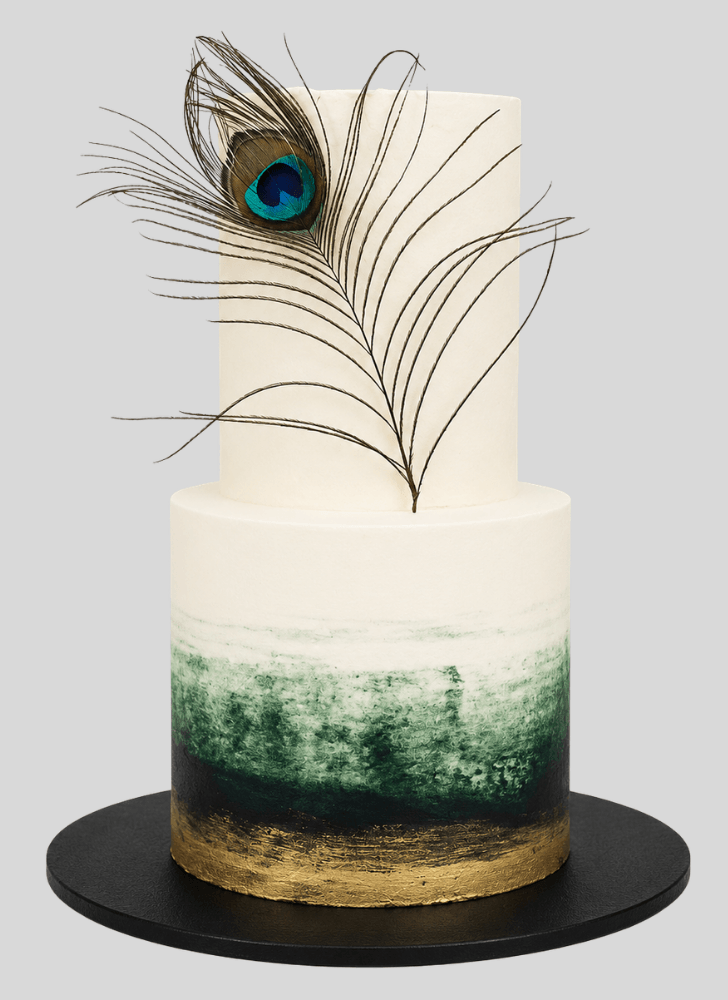 Ravishing Peacock Cake