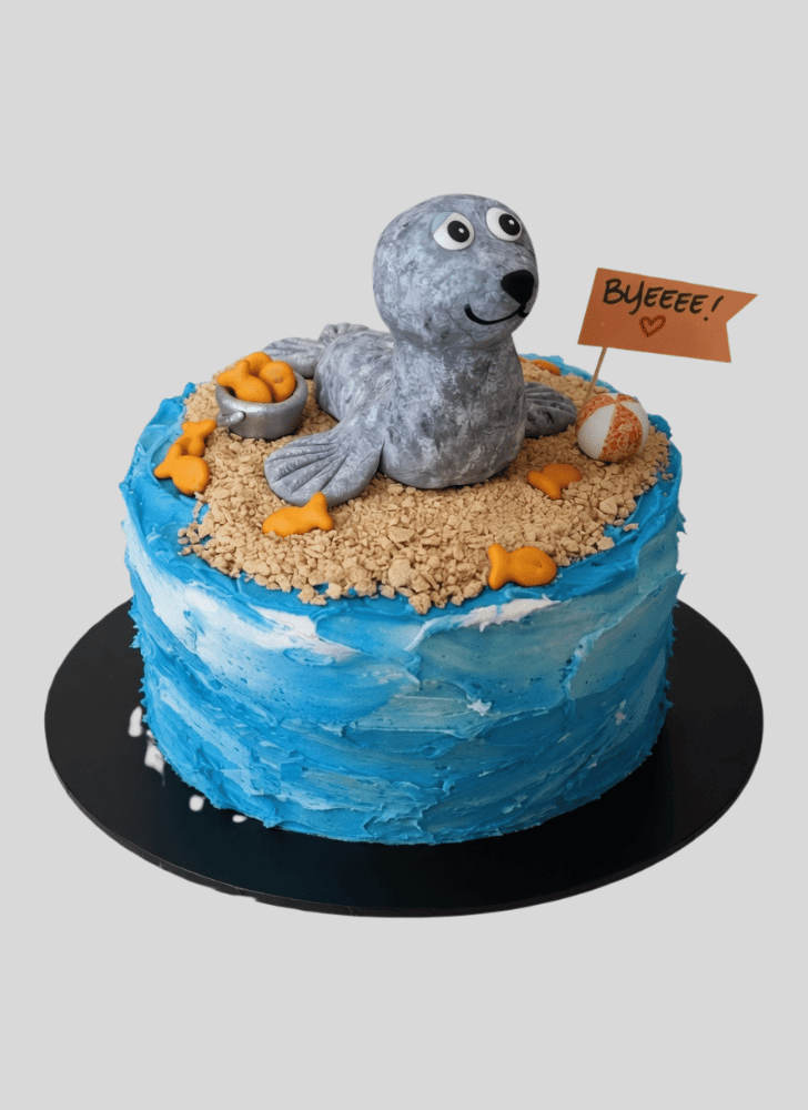 AnSea Lionic Sea Lion Cake
