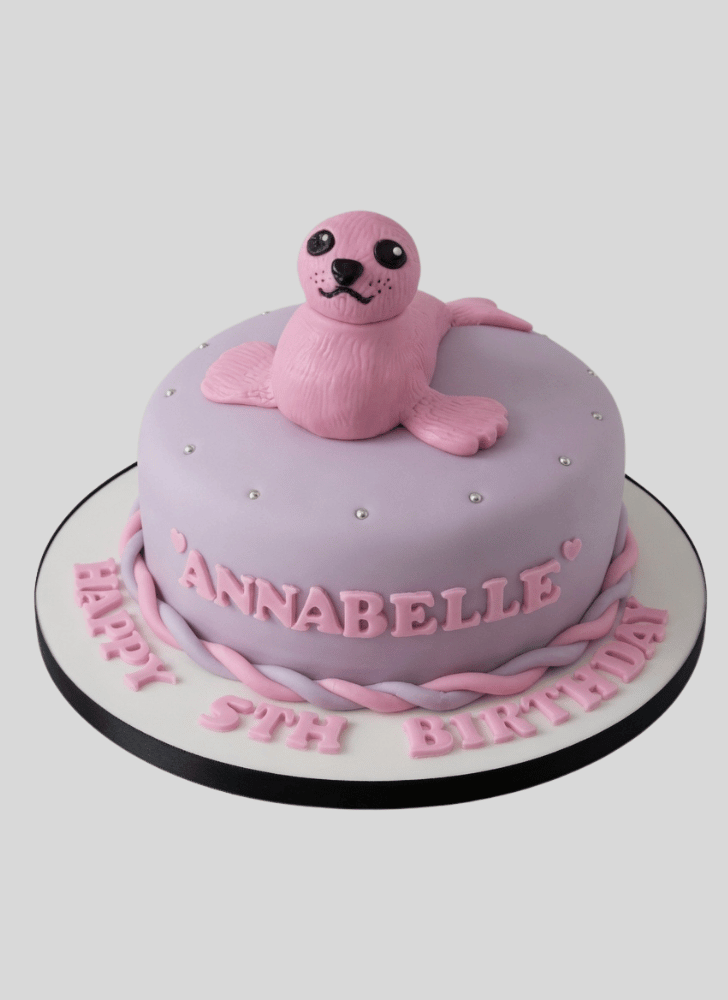Beauteous Sea Lion Cake