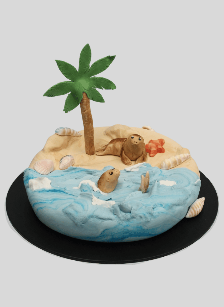 Captivating Sea Lion Cake