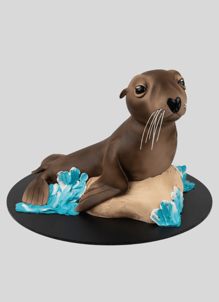 Classy Sea Lion Cake