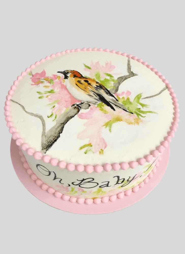Charming Sparrow Cake