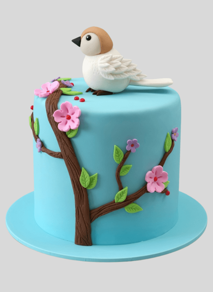 Enticing Sparrow Cake